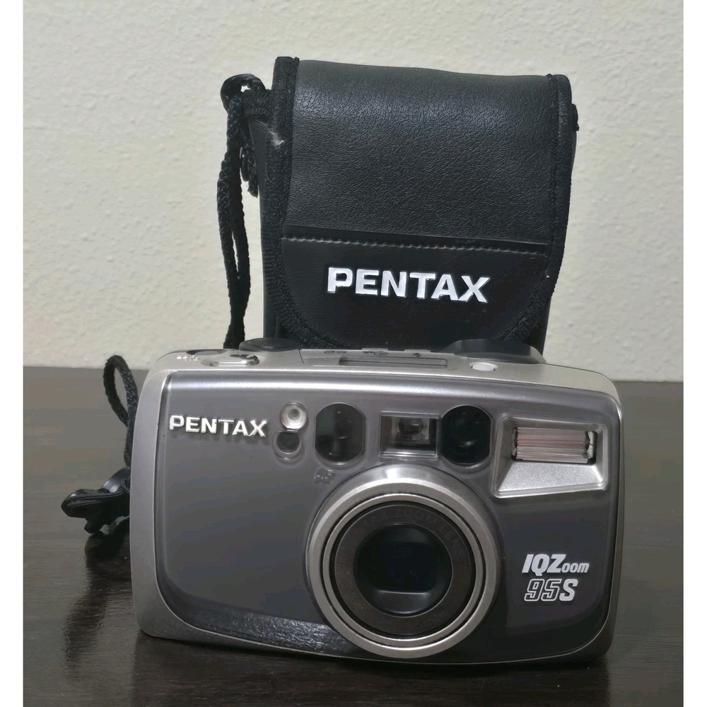 PENTAX Espio 95S 35mm Film Point and Shot Camera Working Condition.